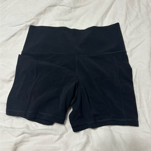 Athleta Pants - Athleta Black High-Rise Bike Shorts